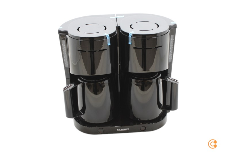 C-Ware Severin Kaffeemaschine Duo Filterkaffeemaschine 2 Thermokannen Siehe Text/F72