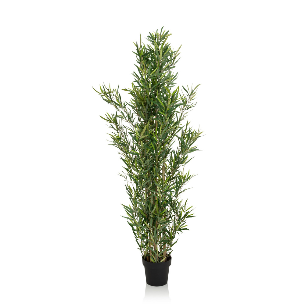 Hjh Office Kunstpflanze Bambus Dekopflanze Künstlich Grün 165 Cm Kunststoff B-Ware - 4064323015000