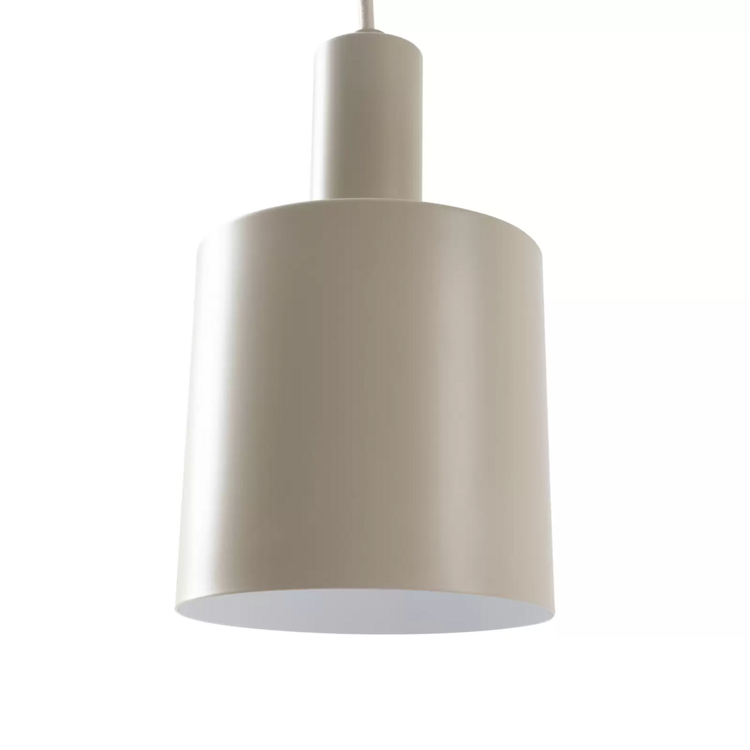 Lindby Hängelampe Ovelia beige rund Hängeleuchte Leuchte Pendellampe Lampe E27