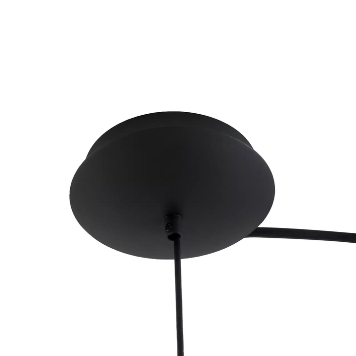 Lucande Led Hängeleuchte Foco Sandschwarz Metall ø 50 Cm Deckenlampe Lampe Spot B-Ware - 4251911778700