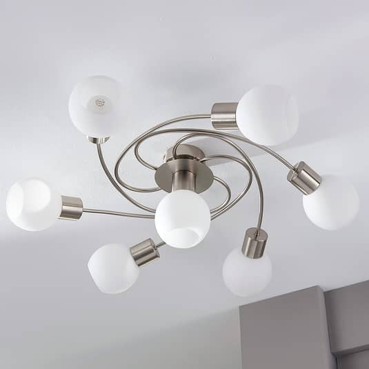 Lindby LED-Deckenlampe Ciala Wohnzimmerleuchte Deckenlicht Hängelampe Lampe 671