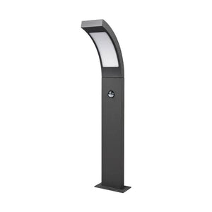 B-Ware Lucande Wegeleuchte Juvia LED Gartenlampe Pollerleuchte mit Bewegungsmelder