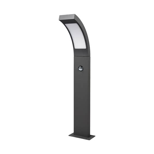 Lucande Wegeleuchte Juvia LED Gartenlampe Pollerleuchte mit Bewegungsmelder - 4251096538472