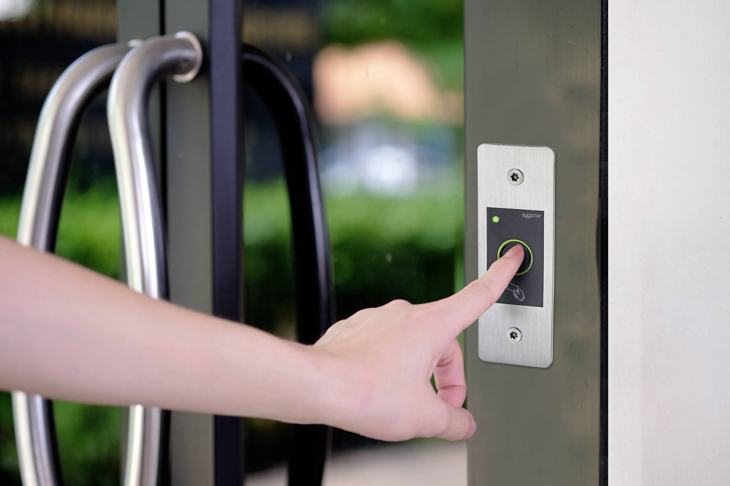 B-Ware Sygonix Sy 4760952 Fingerprint/Rfid Zugangssystem Unterputz 12 V/Dc, 18 V/Dc 709