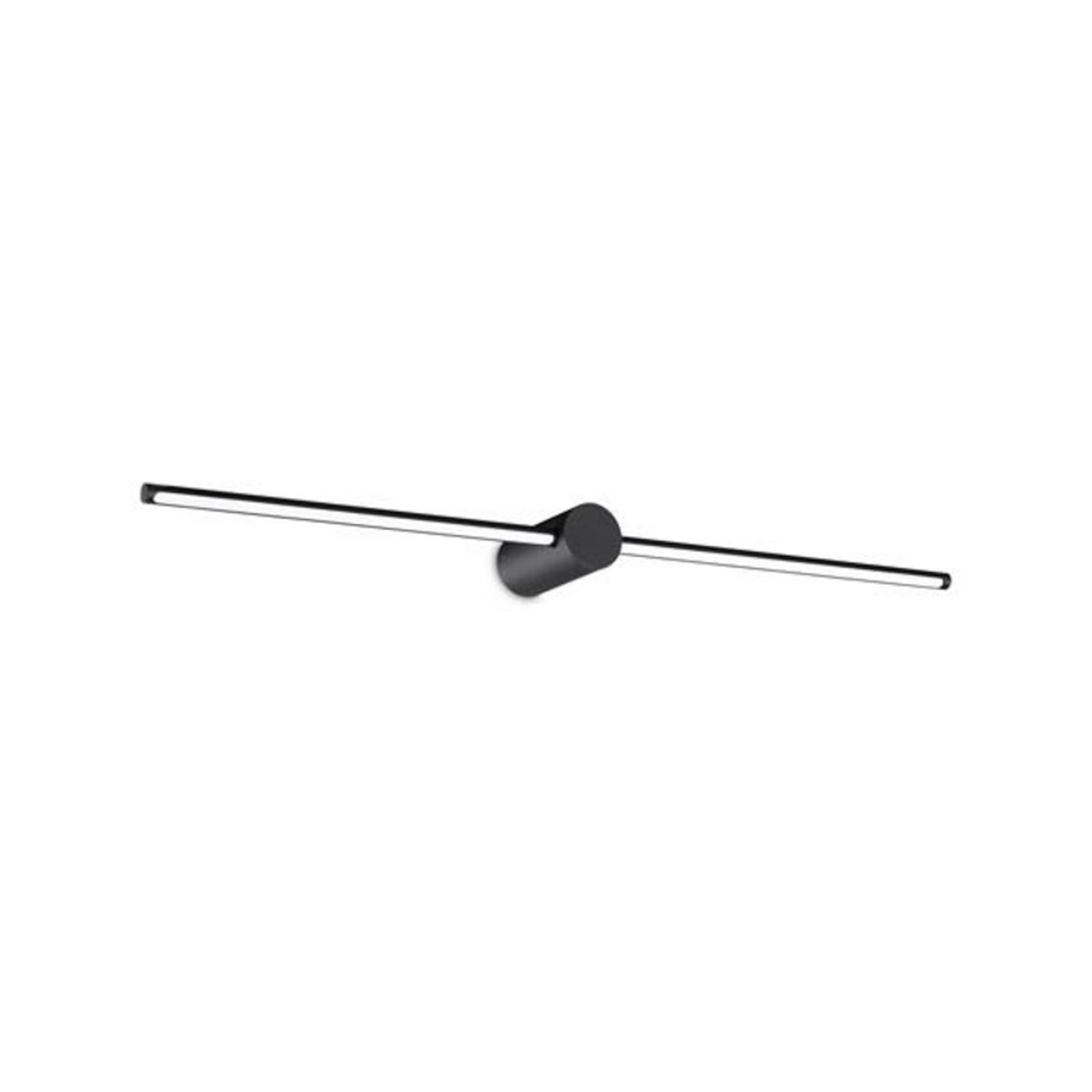 Ideal Lux Led Bad Wandlampe Filo Schwarz Breite 75 Cm Metall Wandleuchte Lampe B-Ware - 8021696310145