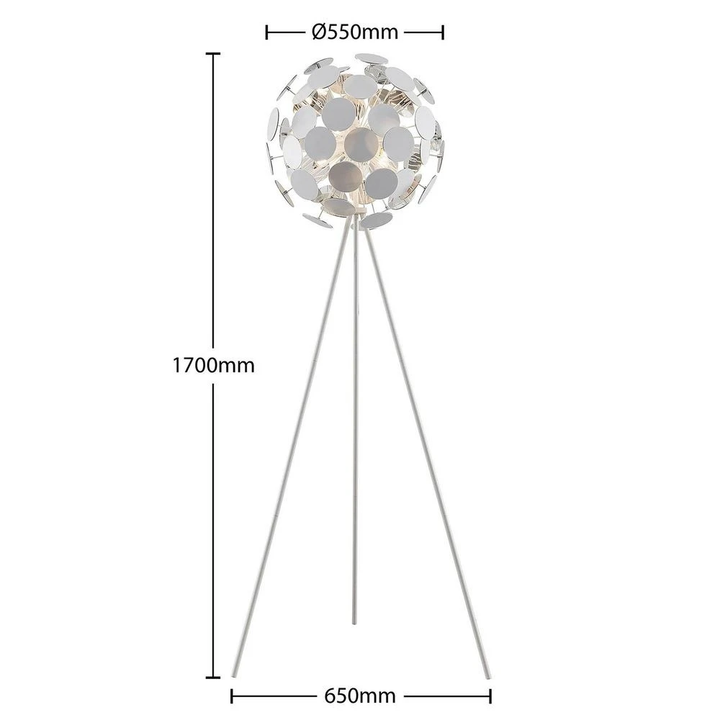 Lindby Dotani Stehlampe Stehleuchte Standleuchte Leuchte Lampe Leseleuchte E14