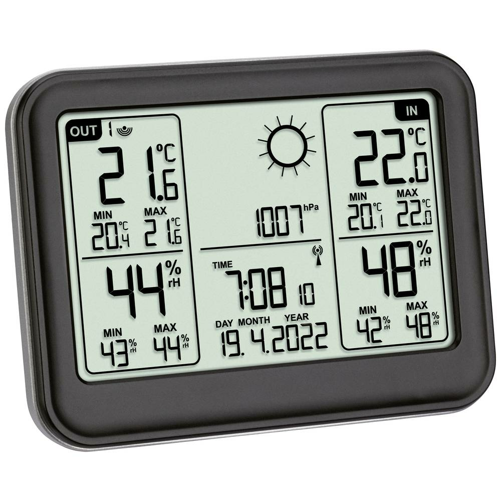 Tfa Dostmann Memo 35.1141.01 Funk Wetterstation Wetterstation Thermometer B-Ware
