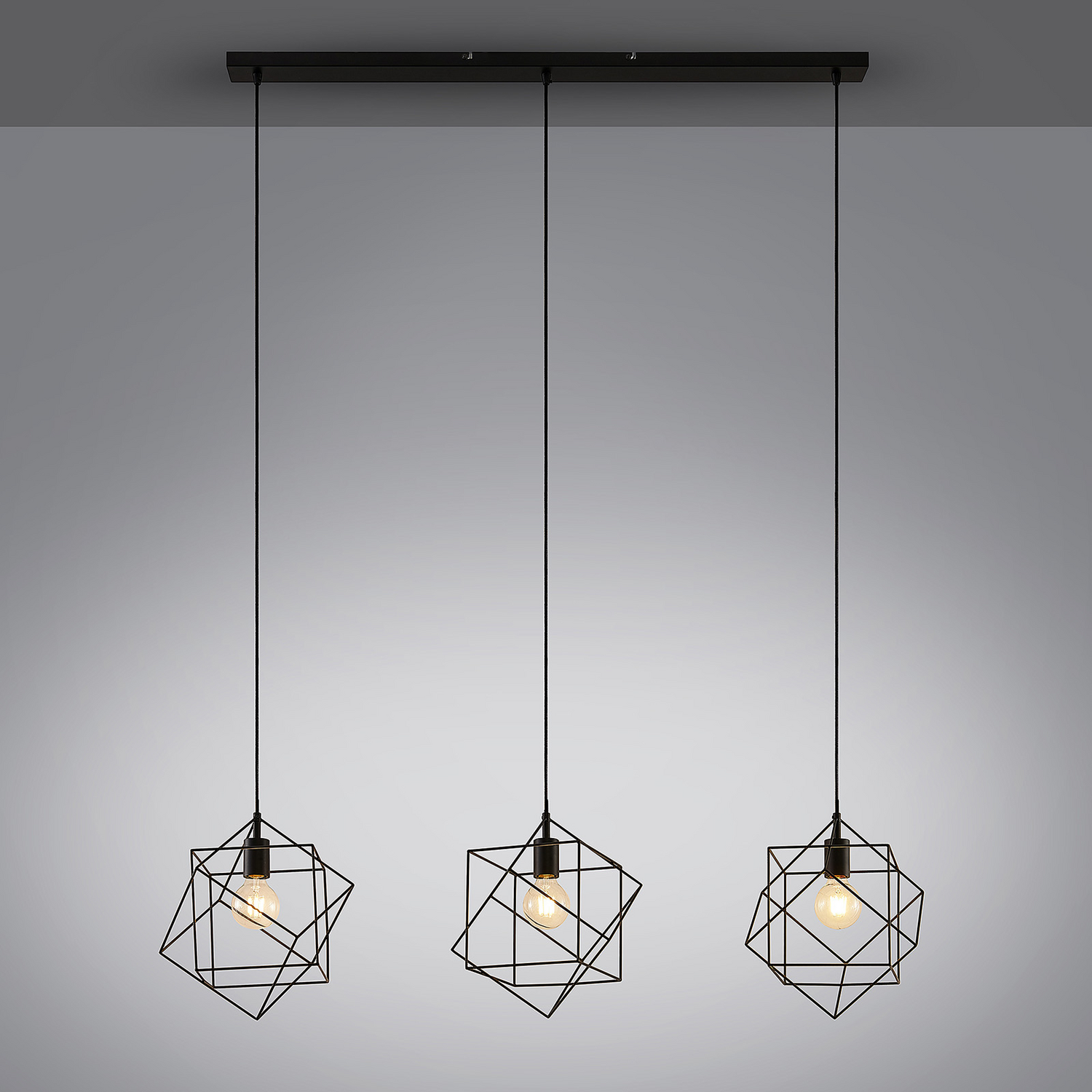 Lindby Finnigan Hängeleuchte Gitterschirm Deckenlampe Deko Pendelleuchte E27 B-Ware - 4251096585261