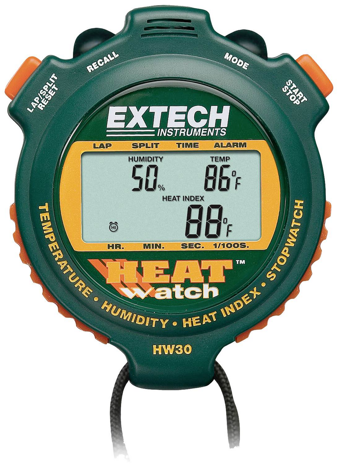 Extech Extech HW30 Feuchtigkeits-/Temperatur-Stoppuhr Messgerät Hygrometer