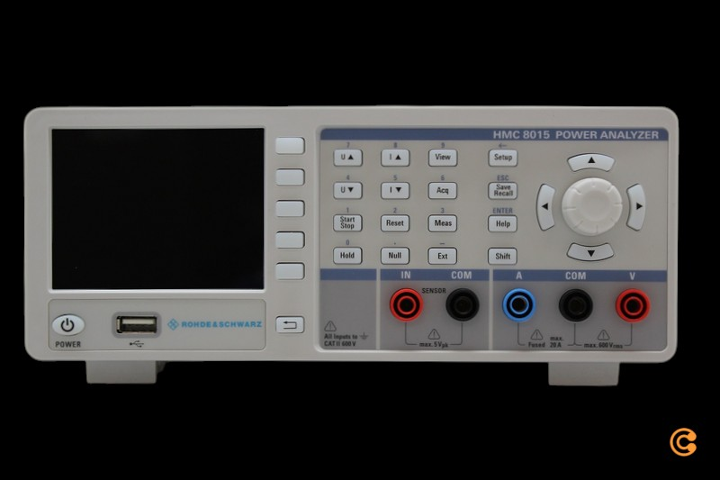 Rohde & Schwarz Netz-Analysegerät einphasig Loggerfunktion Leistungsanalysator