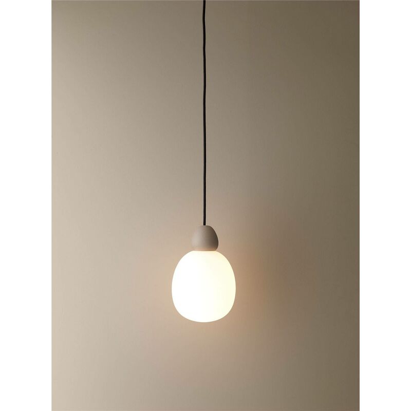 Belid Glas-Hängeleuchte Buddy Hängelampe Pendelleuchte Deckenleuchte Licht sand - 7391534061999