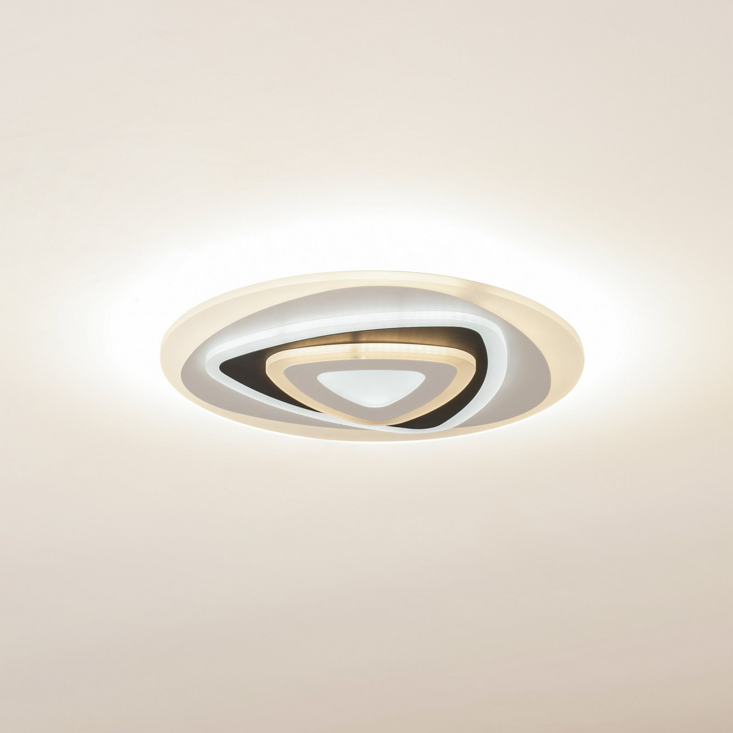 Plafonnier LED Lindby Rebeka, lampe de salon, 345 B-stock