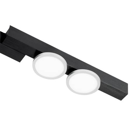Lucande Kellino Deckenleuchte Deckenlampe Deckenlicht Leuchte 6-flammig schwarz - 4251911756647