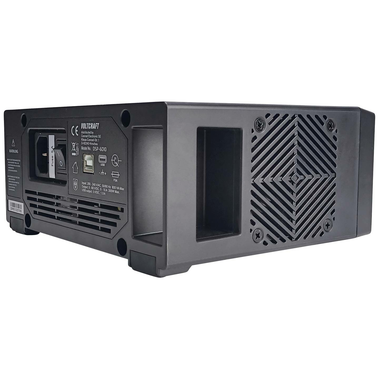 Alimentation de laboratoire Voltcraft DSP-6010, alimentation réglable, 300 W, USB471