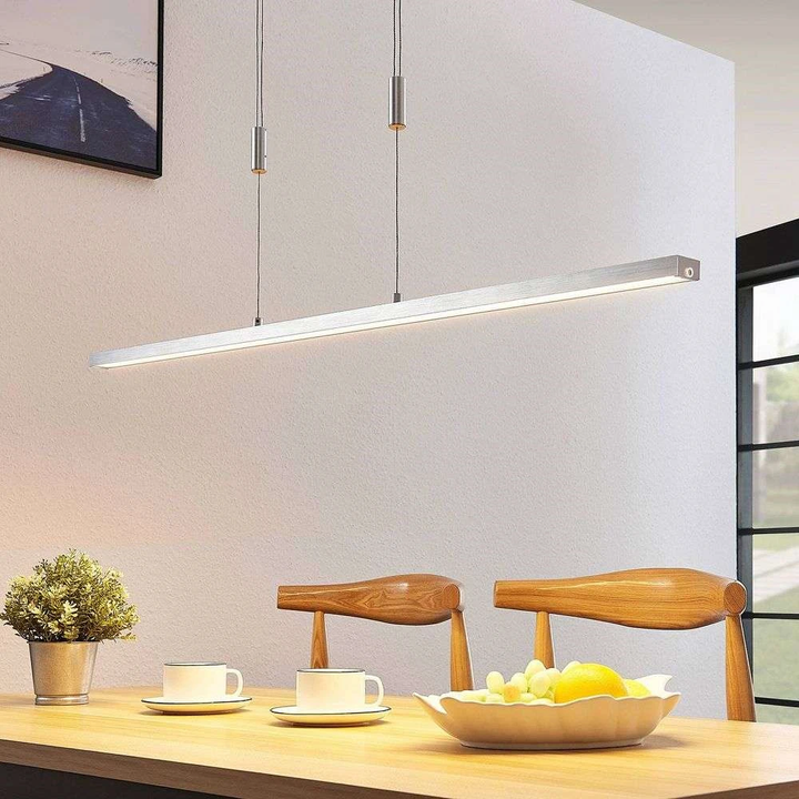 Lucande Myron Led Hängeleuchte Pendelleuchte Deckenlampe Lampe Alu Touchdim35 B-Ware