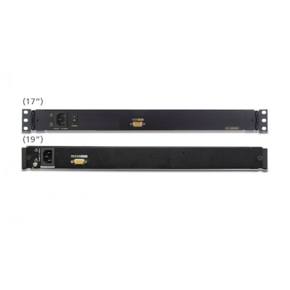Aten Slideaway console 17" LCD SWISS-GERMAN KEYBOARD VGA KVM Switch