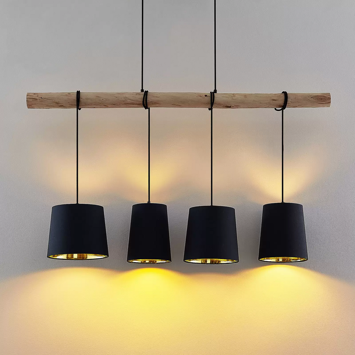 Lindby Hinai Hängeleuchte Deckenlampe Pendelleuchte Deko-Wohnzimmerlampe E27608