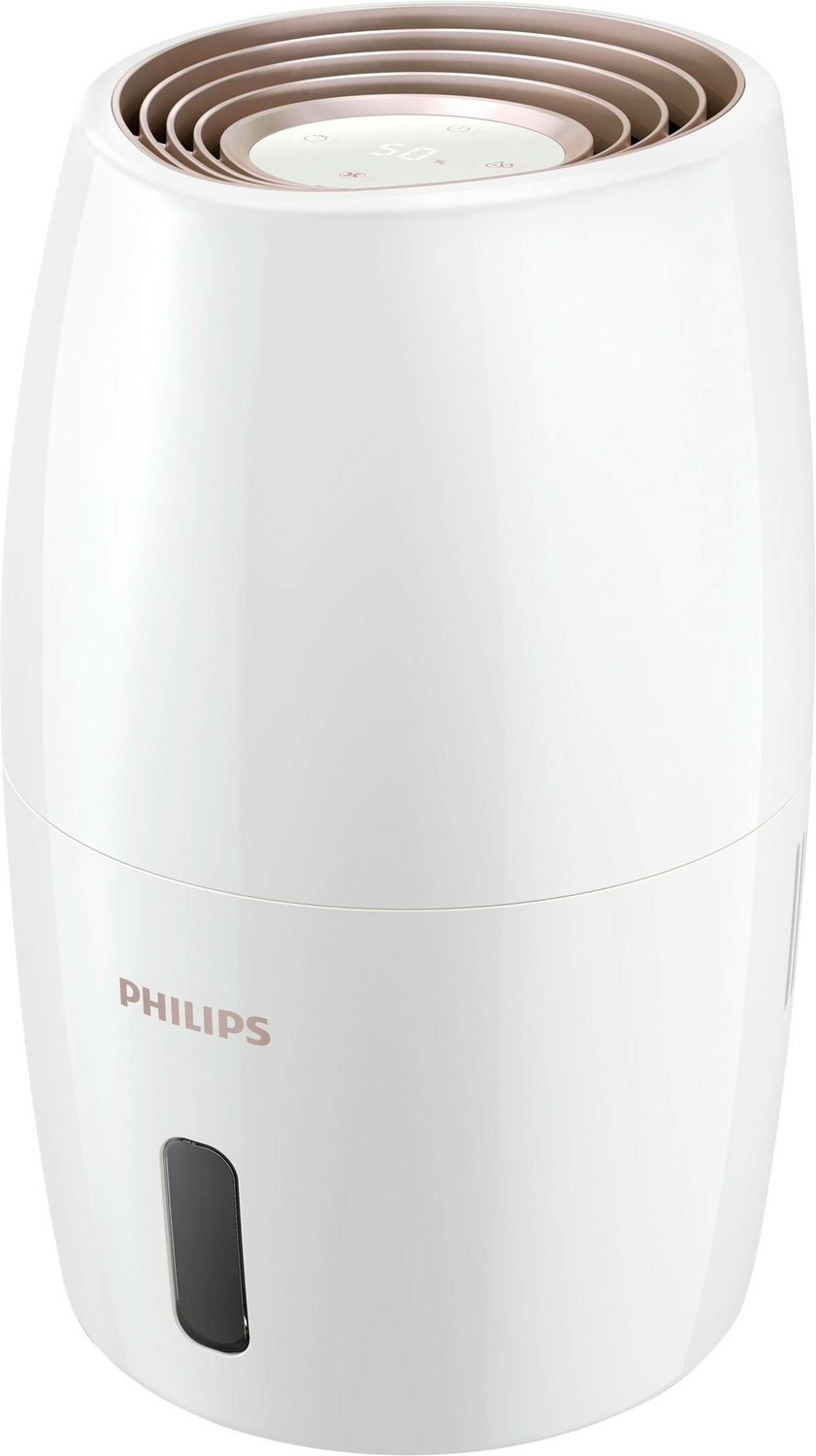 Humidificateur Philips avec technologie Nano Cloud hygiénique, 3 vitesses de ventilation, blanc 668 (produit de seconde main)