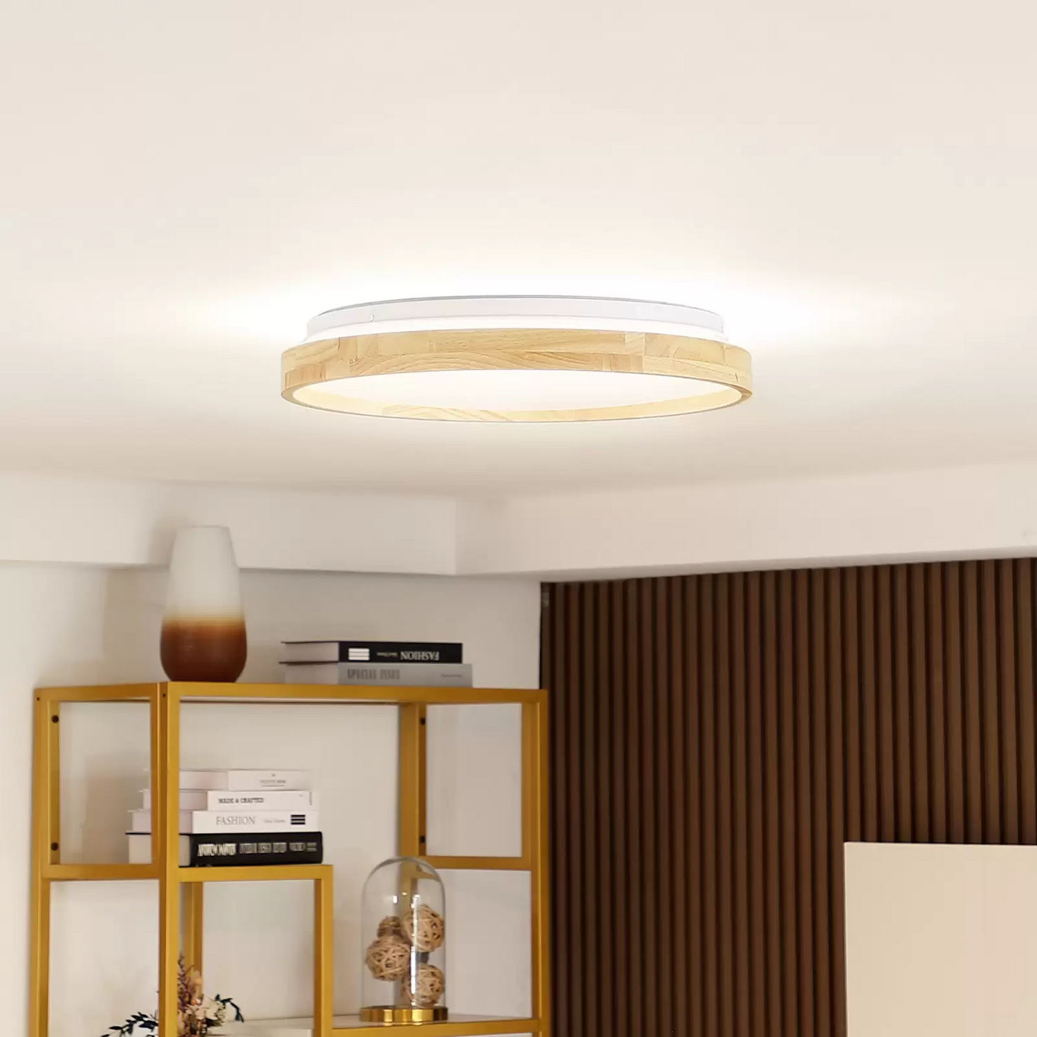 B-Ware Lindby Deckenleuchte Mirren Lampe Smart Led ø49,5cm Cct Tuya