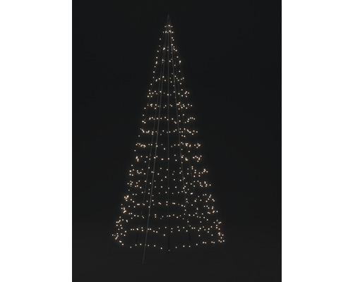 Twinkly Lichtbaum Fahnenmast Lichterkette Light Tree 450 LEDs RGB + warmweiß523