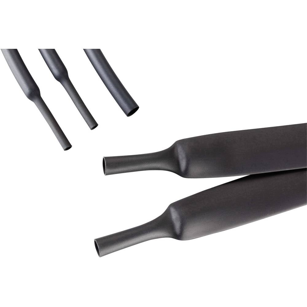 Hongshang Art002072 Schrumpfschlauch Ohne Kleber Schwarz 75 Mm 22 Mm Schlauch B-Ware - 2050006227763