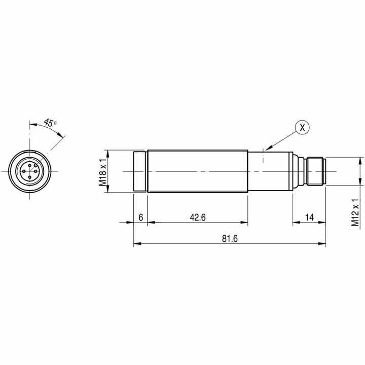 MD Micro Detectors Opto-Sensor FARL/BP-0E FARL/BP-0E 10 - 30 V/DC 1 Stück IP67