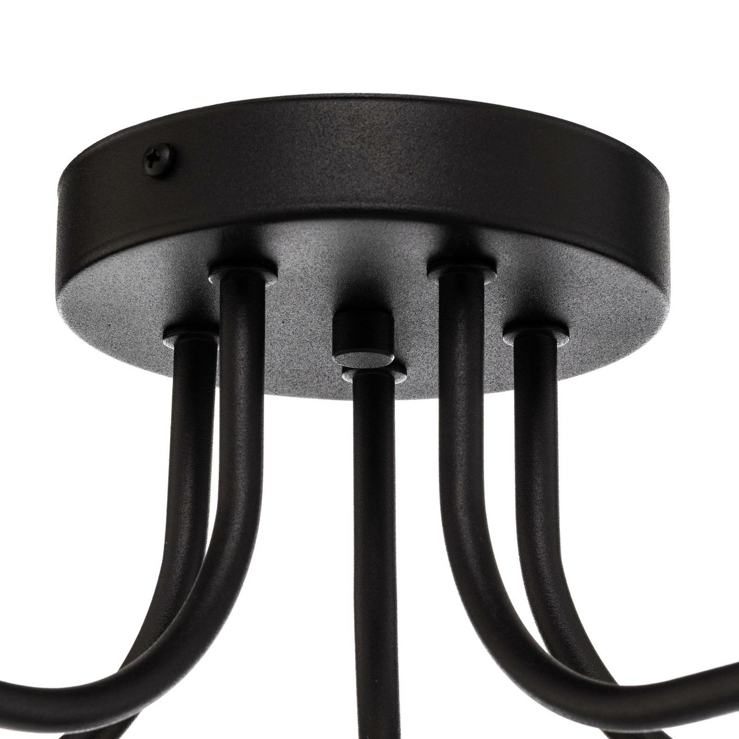 B-Ware Euluna Deckenleuchte Helix Deckenlampe Deckenlicht Leuchte Schwarz Fünfflam519