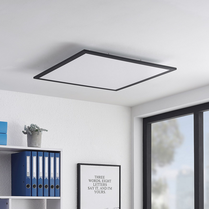 Lindby Nelios LED-Deckenlampe Deckenlampe Lampe Leuchte 4000K 62x62cm