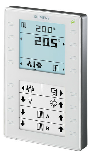 SIEMENS S55624-H108 QMX3.P37 Raumbedien- und Schaltgerät Temperregler