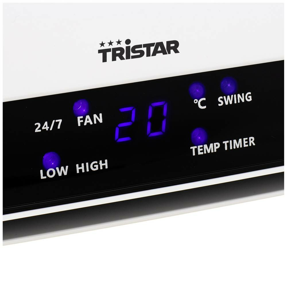 Tristar KA-5075 Keramik-Heizlüfter Heizung Heizstrahler 60 m³ Weiß Schwarz
