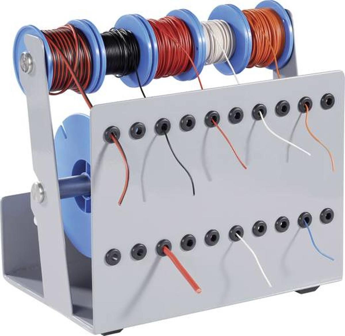 B-Ware Tru Components 546099 Kabelabroller Midi Leitungsabroller Tisch  Wandmontage