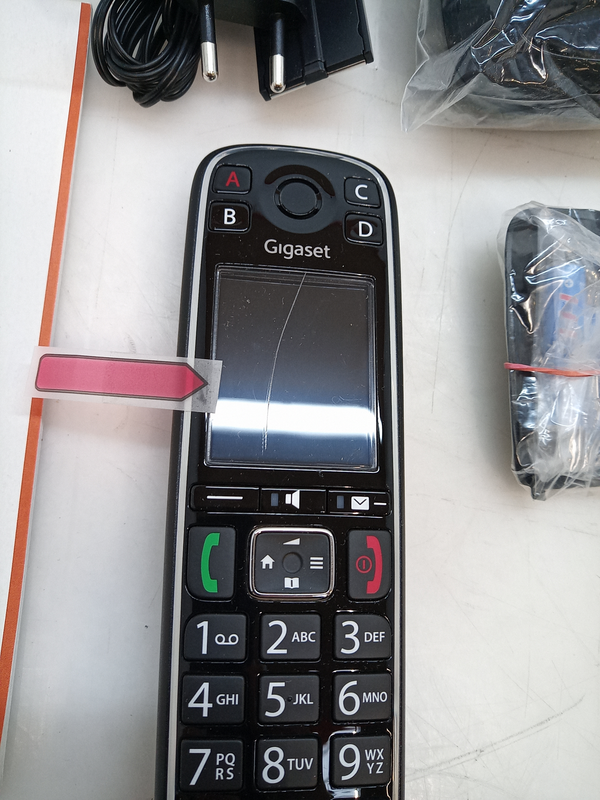 Gigaset E720 Hx Dect Gap Bluetooth Schnurloses Telefon Analog Siehe Text/Foto B-Ware