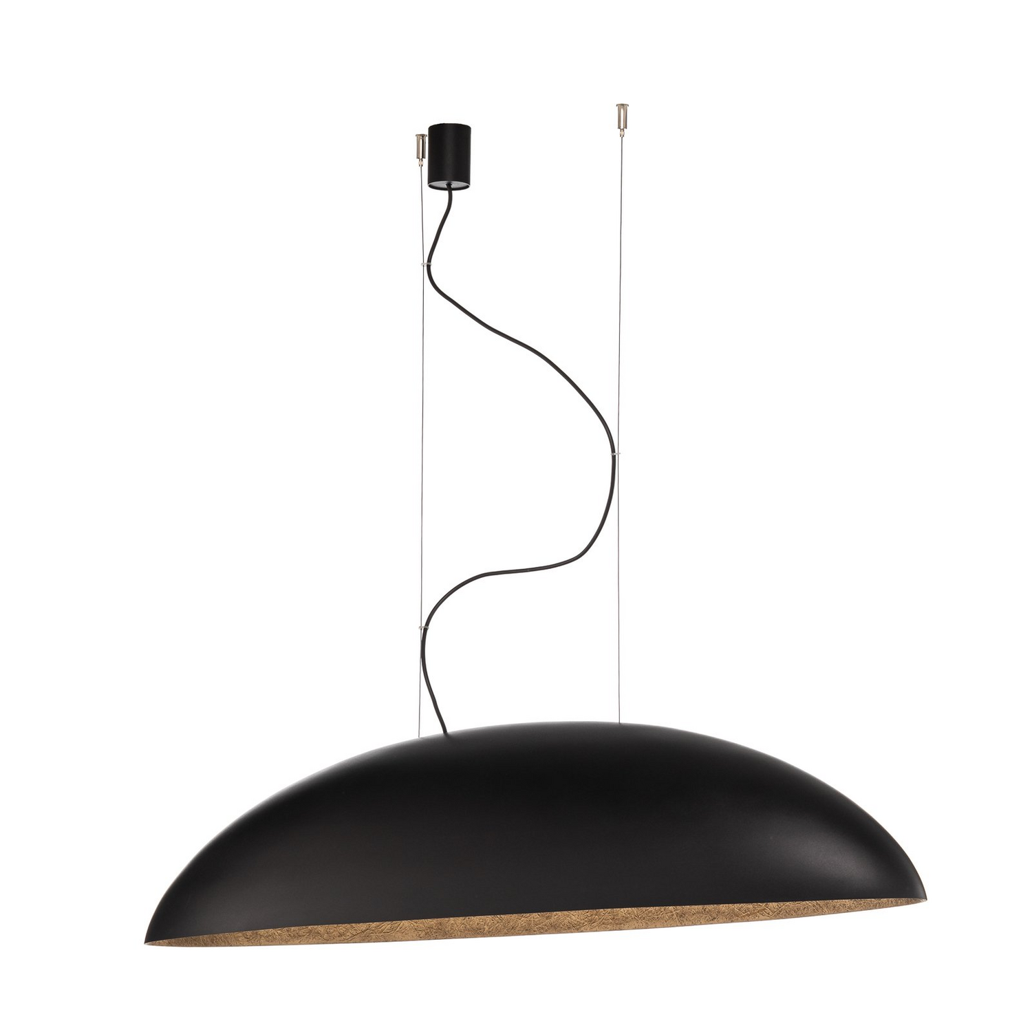 B-Ware Nowodvorski Lighting Hängeleuchte Deckenlampe Pendelleuchte Canoe V Schwarz Gold