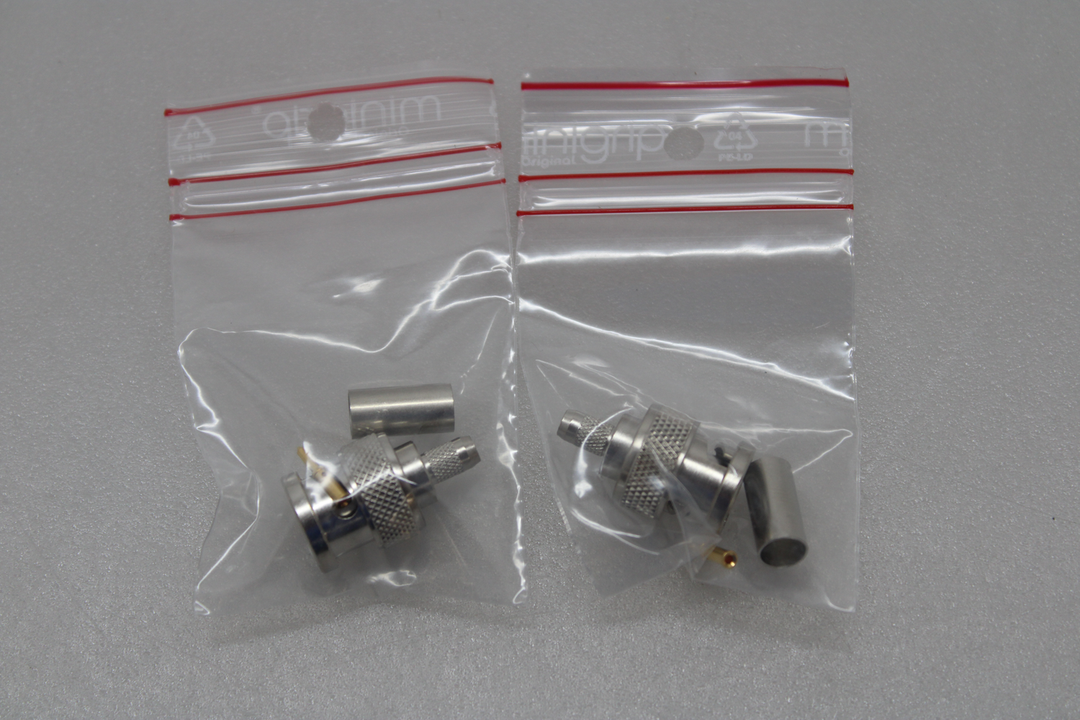 Telegärtner SMA-Kabelstecker Crimp G03 Stecker Verbinder 2 STÜCK