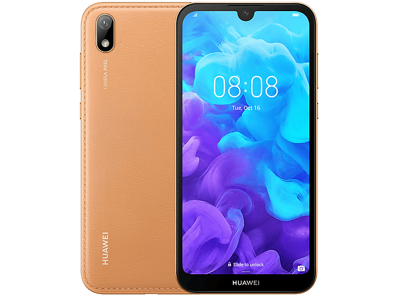 Huawei Y5 Amber Brown Dual Sim Smartphone Handy Touchscreen Siehe Text/Foto B-Ware