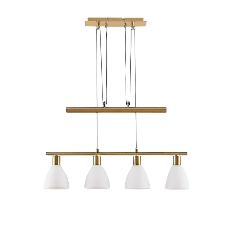 B-Ware Lindby Esszimmer Hängeleuchte Simeon Hängeleuchte Lampe Leuchte E14 Messing M236