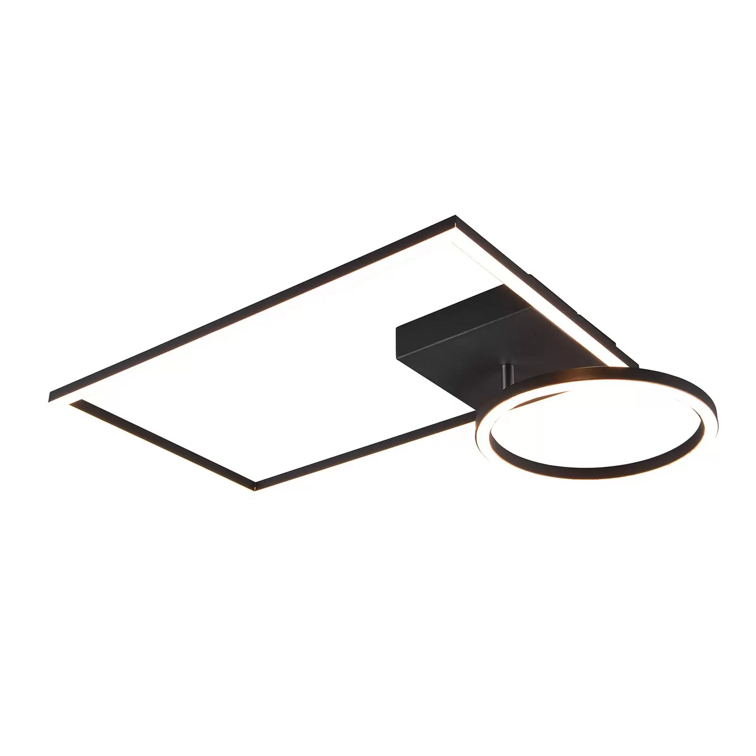 Reality Leuchten Led Deckenleuchte Verso Deckenlampe Led Dimmbar 3.000 K Schwarz B-Ware - 4017807488487