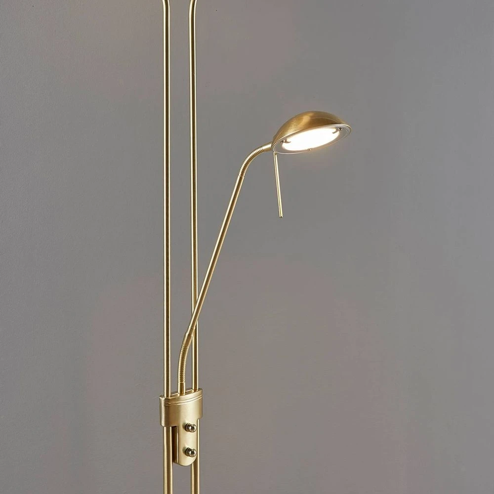 Lindby LED-Deckenfluter Yveta Leselicht Leuchte Lampe Deckenfluter Standleuchte