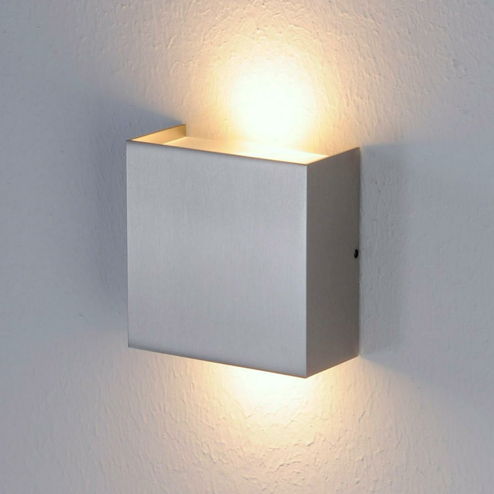 Lucande Finish in Nickel matt LED-Wandleuchte Wandleuchte Lampe Leuchte Mira Inn