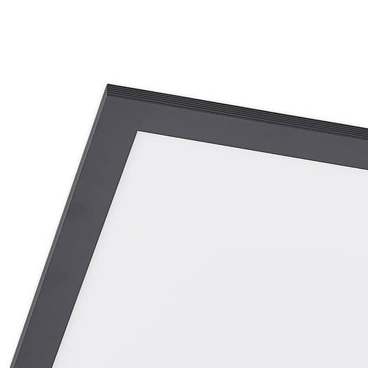 Lindby Nelios LED-Deckenlampe CCT 40 x 40 cm schwarz Deckenlampe Lampe Leuchte