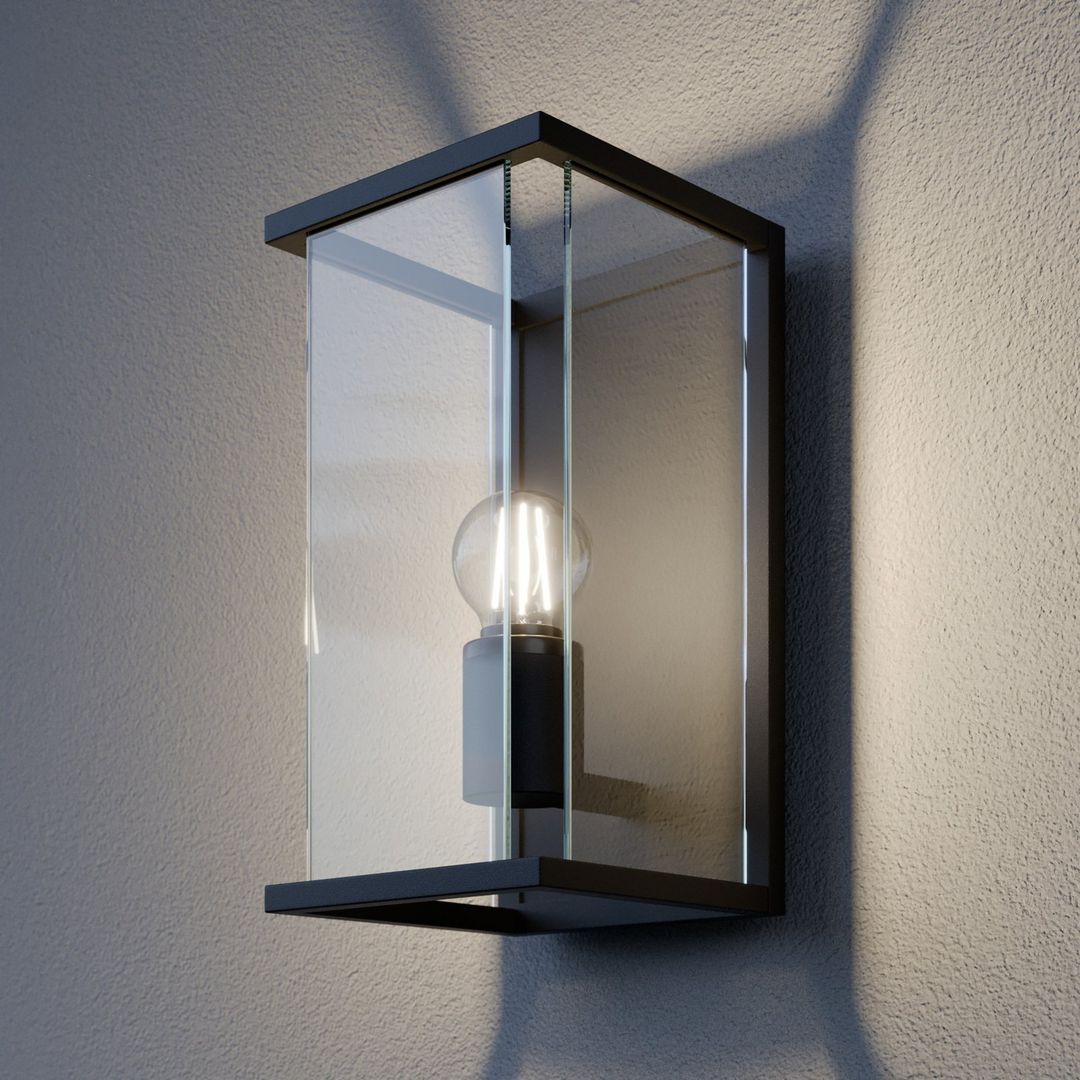 Lucande Außenwandleuchte Annalea Gartenleuchte Terrassenlicht Außenlampe E27833 B-Ware