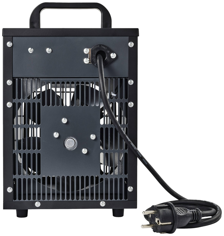 Toolcraft To 8578335 Bauheizer 3000 W Schwarz Gelb Heizen Heizgerät Trockenbau B-Ware