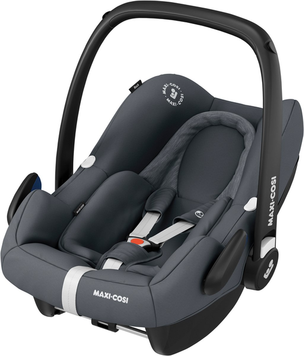 Maxi Cosi Rock I Size Babyschale Autositz Kinderwagen Schale Essential Graphite B-Ware