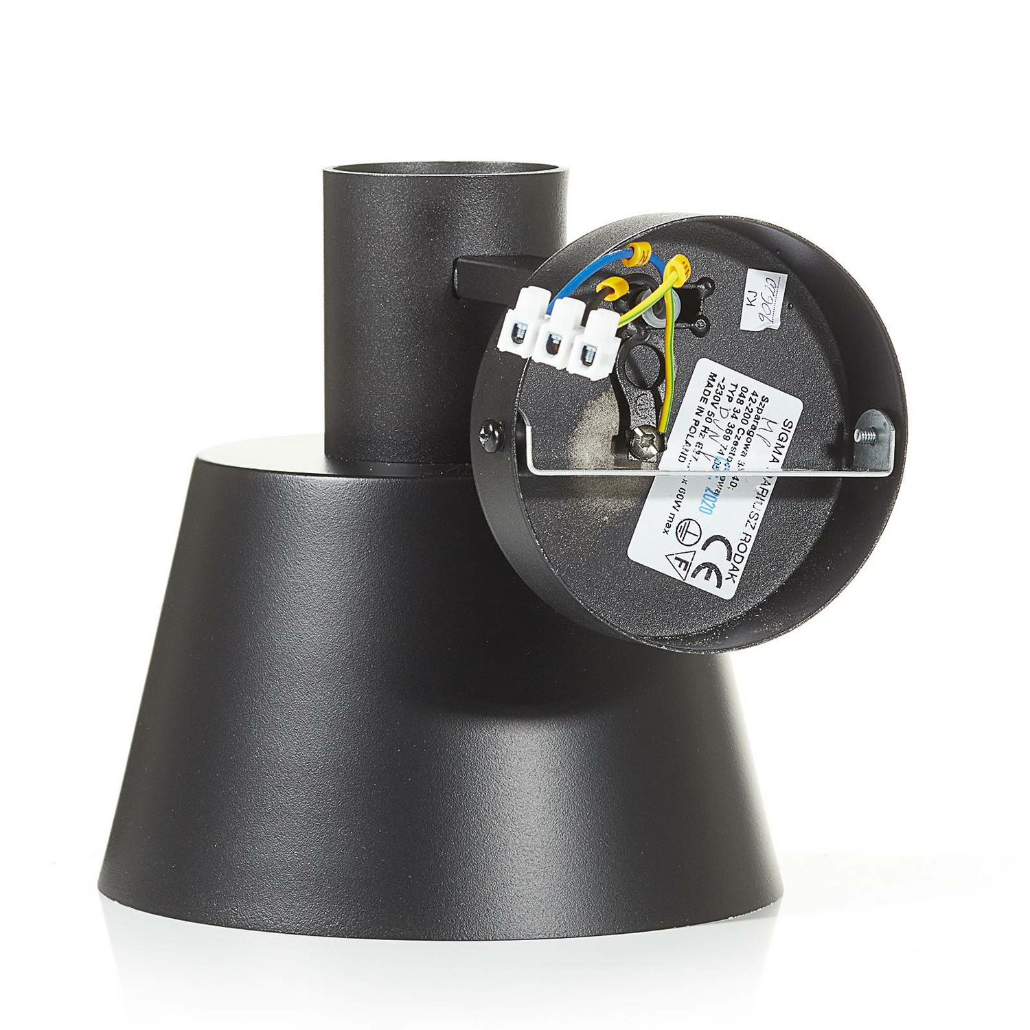 Applique murale Euluna de qualité B, lampe murale Dunka, lampe en métal, ampoule simple E27 Schw729