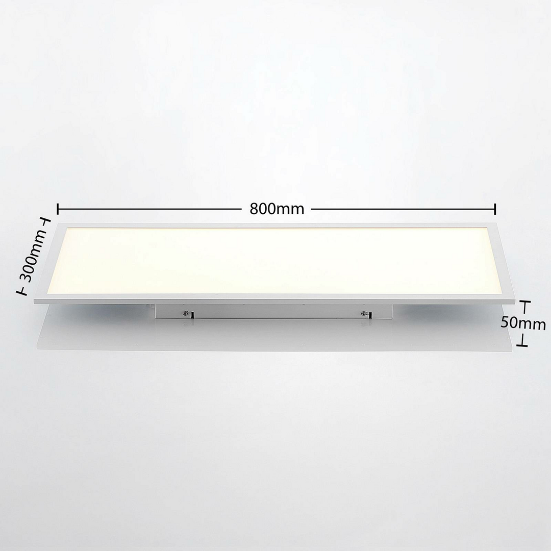 Lindby Quais LED-Panel Deckenlampe Hängelampe Lampe LED 27W 30 X 80 cm Licht