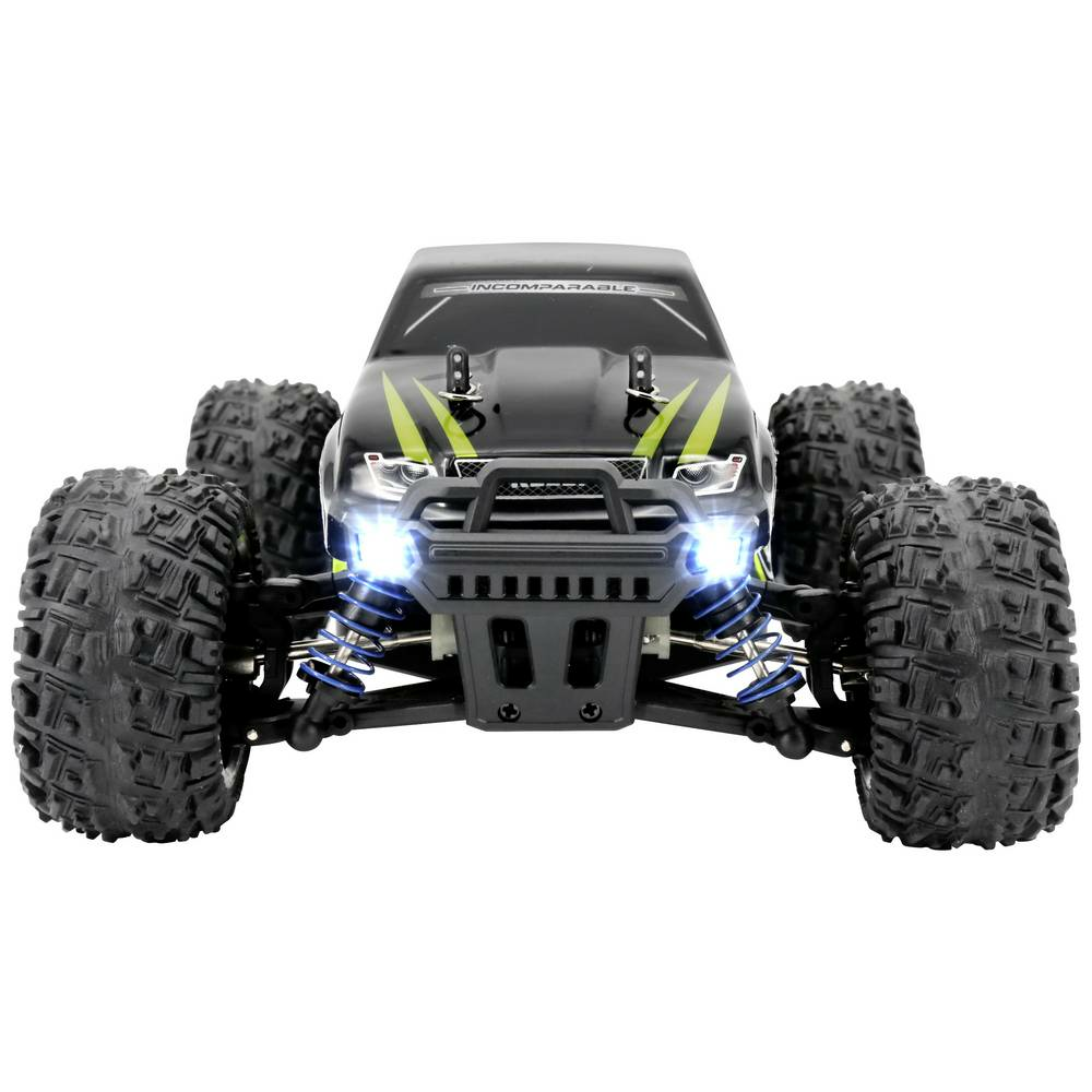 Reely Speedy Brushed 1:18 RC Modellauto Elektro Monstertruck Allrad Schwarz G378