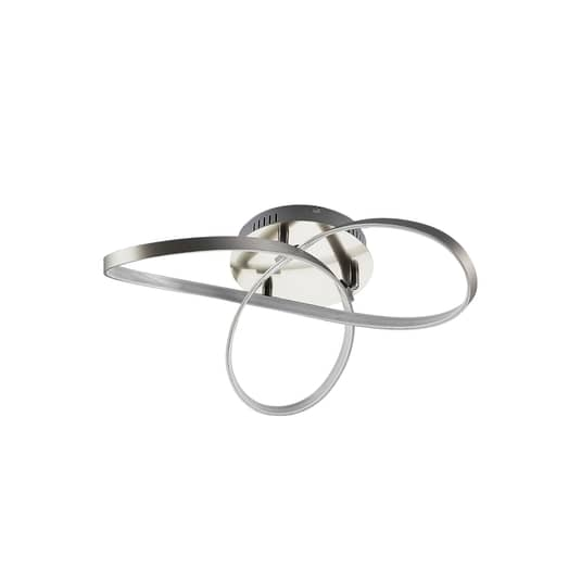 Lindby Modern Geformte Led Deckenlampe Deckenleuchte Lampe Leuchte Ip20 Saliha   B-Ware