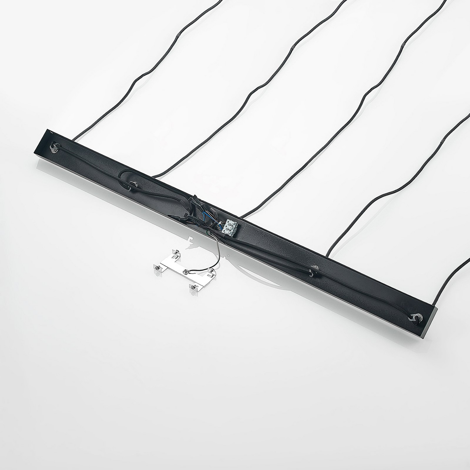 Lindby Layne Pendelleuchte Hängeleuchte Deckenlampe Korbschirme Fünfflammig B-Ware - 4251096592597