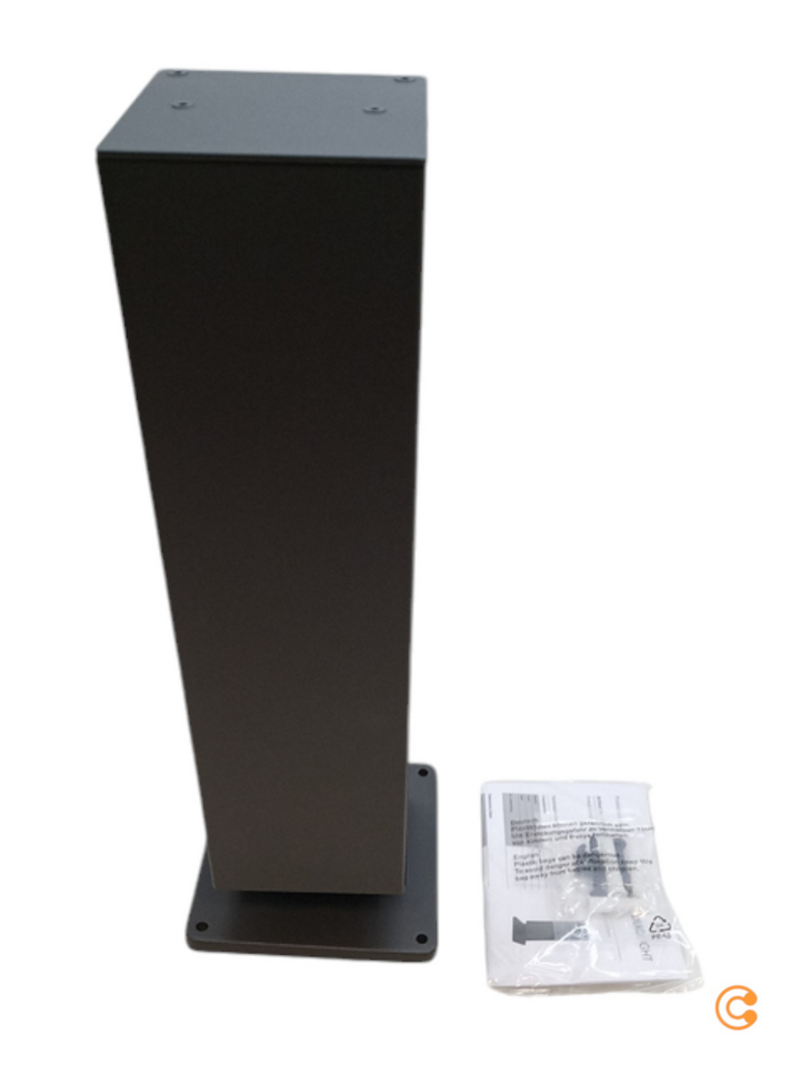 Deko Light 733066 Mana Außenstandleuchte Dunkelgrau Standleuchte Steckdose Licht B-Ware