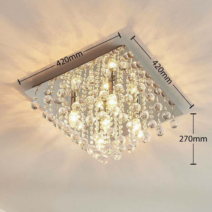 Lindby Annica Deckenlampe Wohnzimmerleuchte Kronleuchter Designerleuchte E14